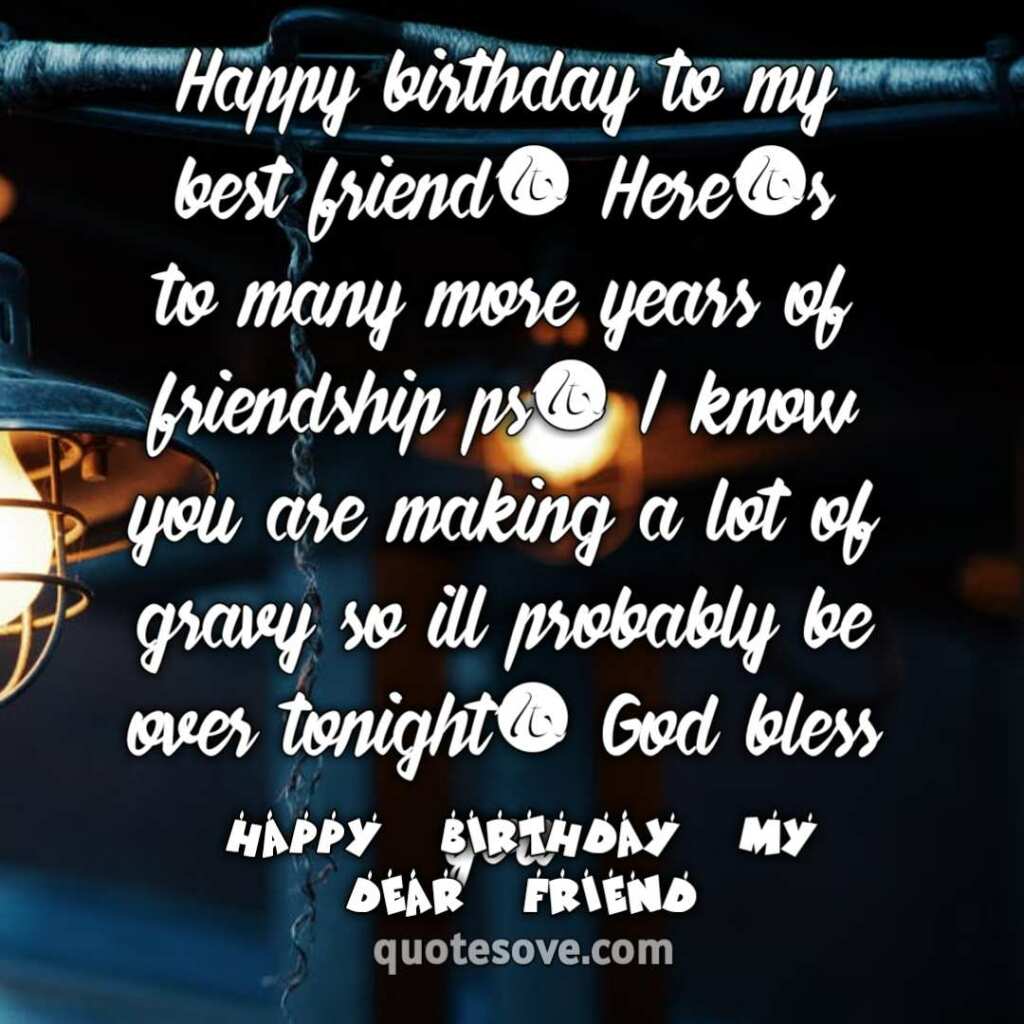 Best friend wishes for birthday