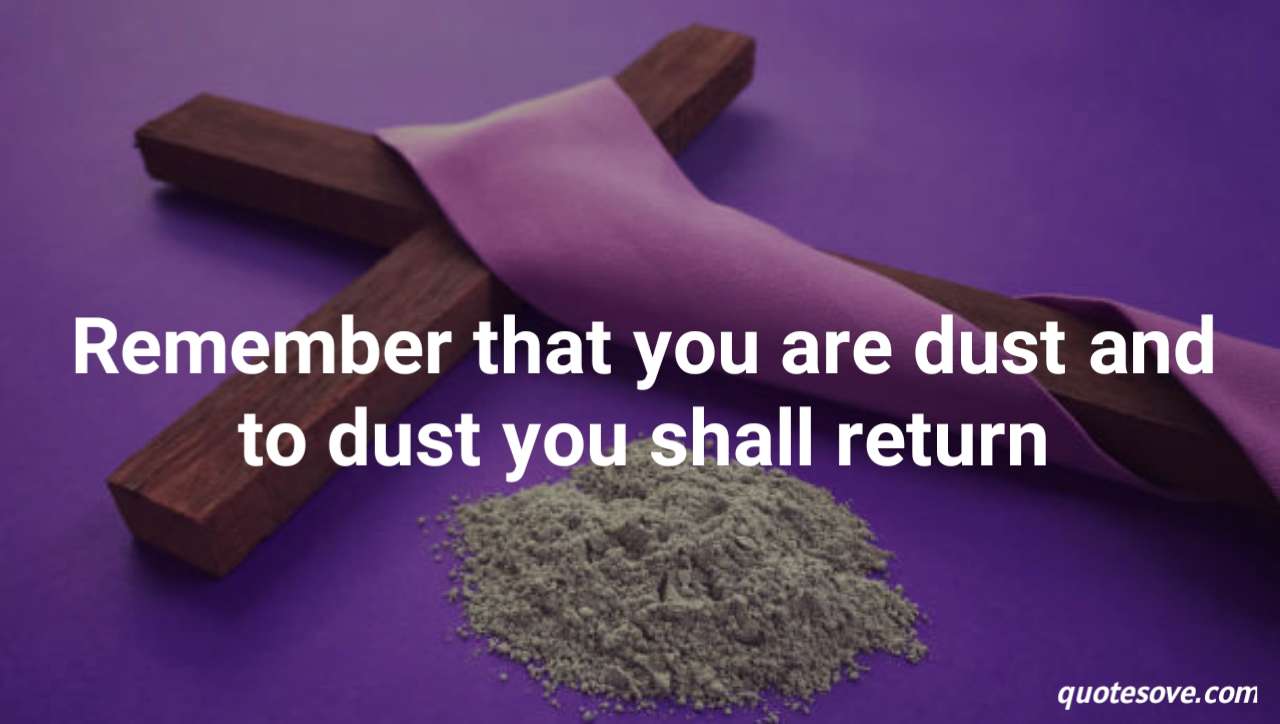 101+ Ash Wednesday Quotes and Sayings » QuoteSove