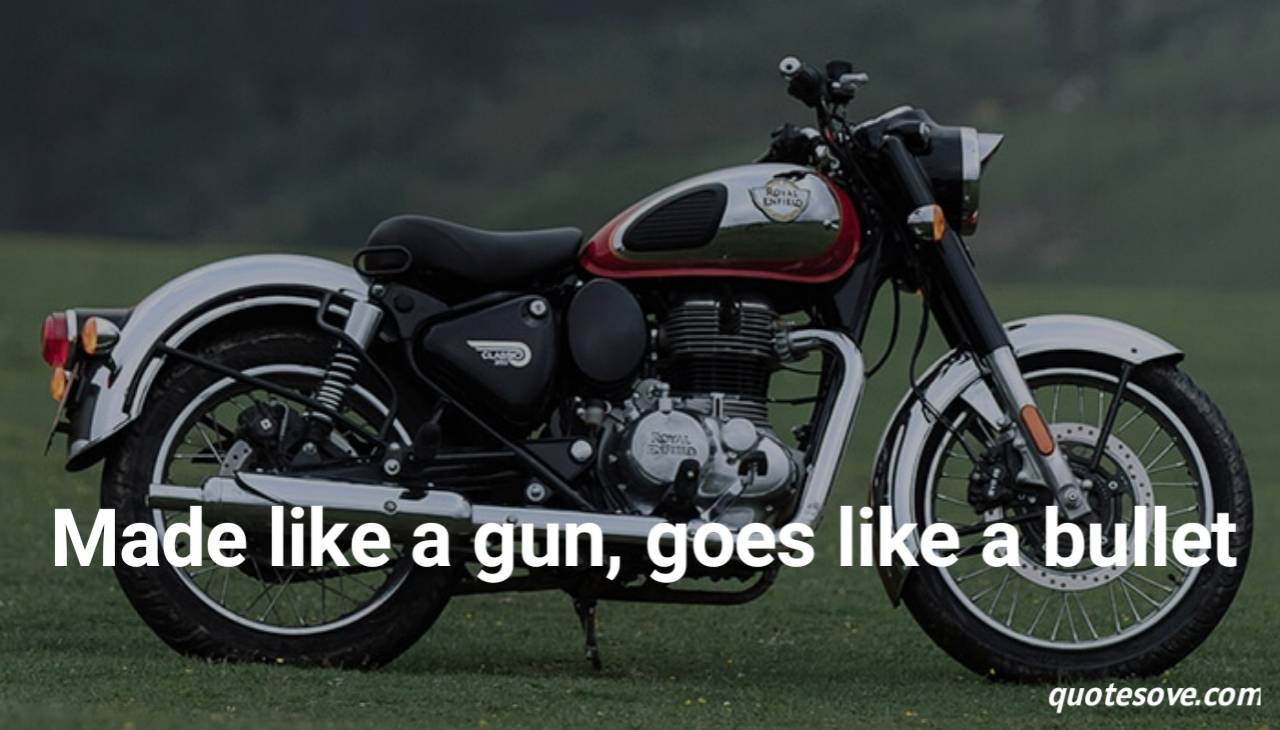 101+ Best Royal Enfield Quotes, & Instagram Captions