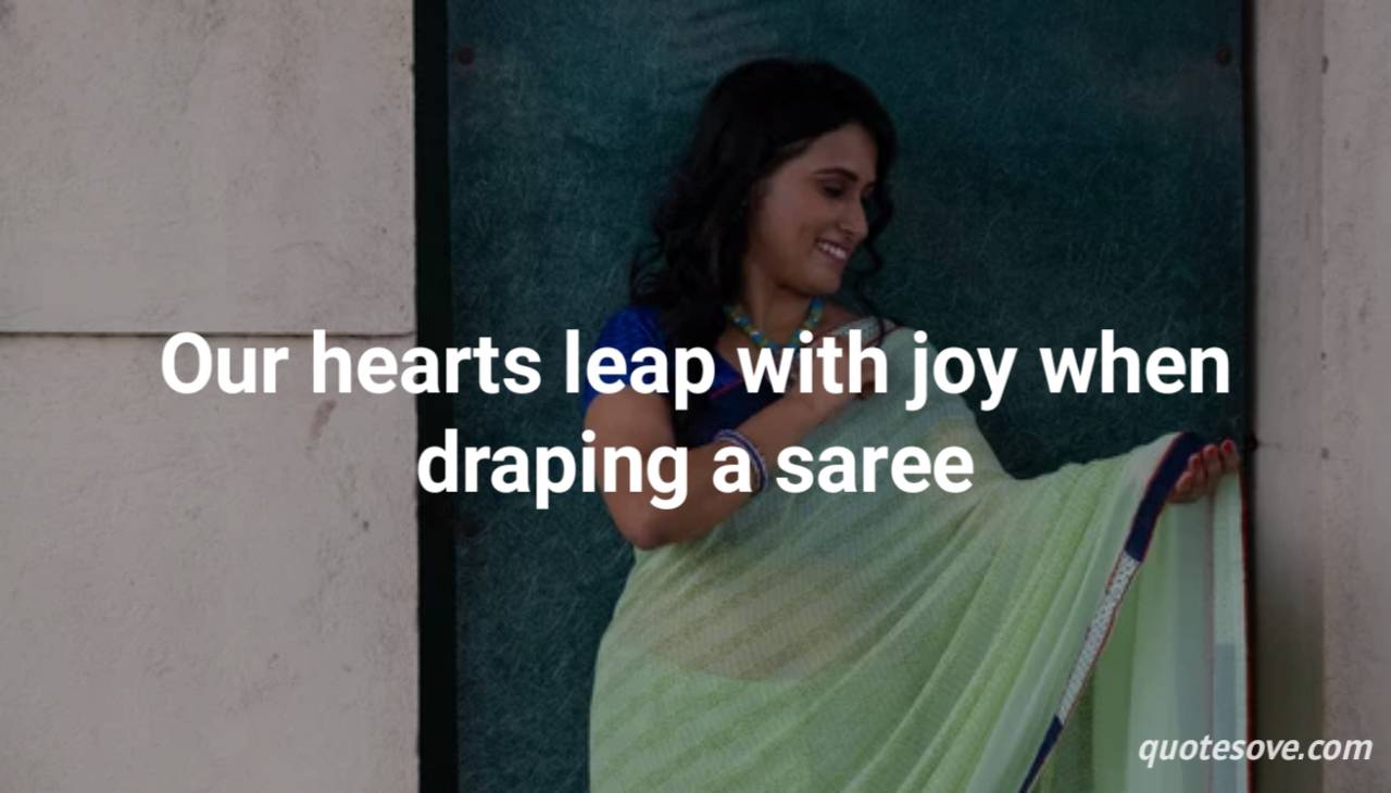 290+ Beautiful Traditional Saree Captions for Instagram