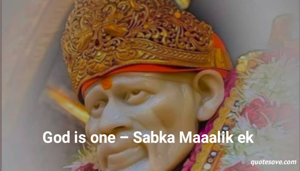 101+ Best Sai Baba Quotes, and Messages » QuoteSove