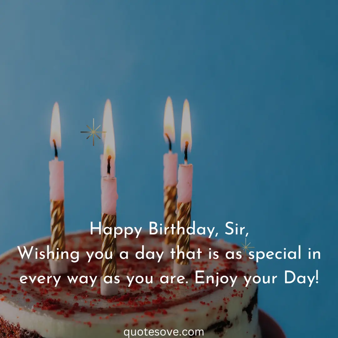 70+ Best Happy Birthday Sir Quotes, Wishes, & Messages » QuoteSove