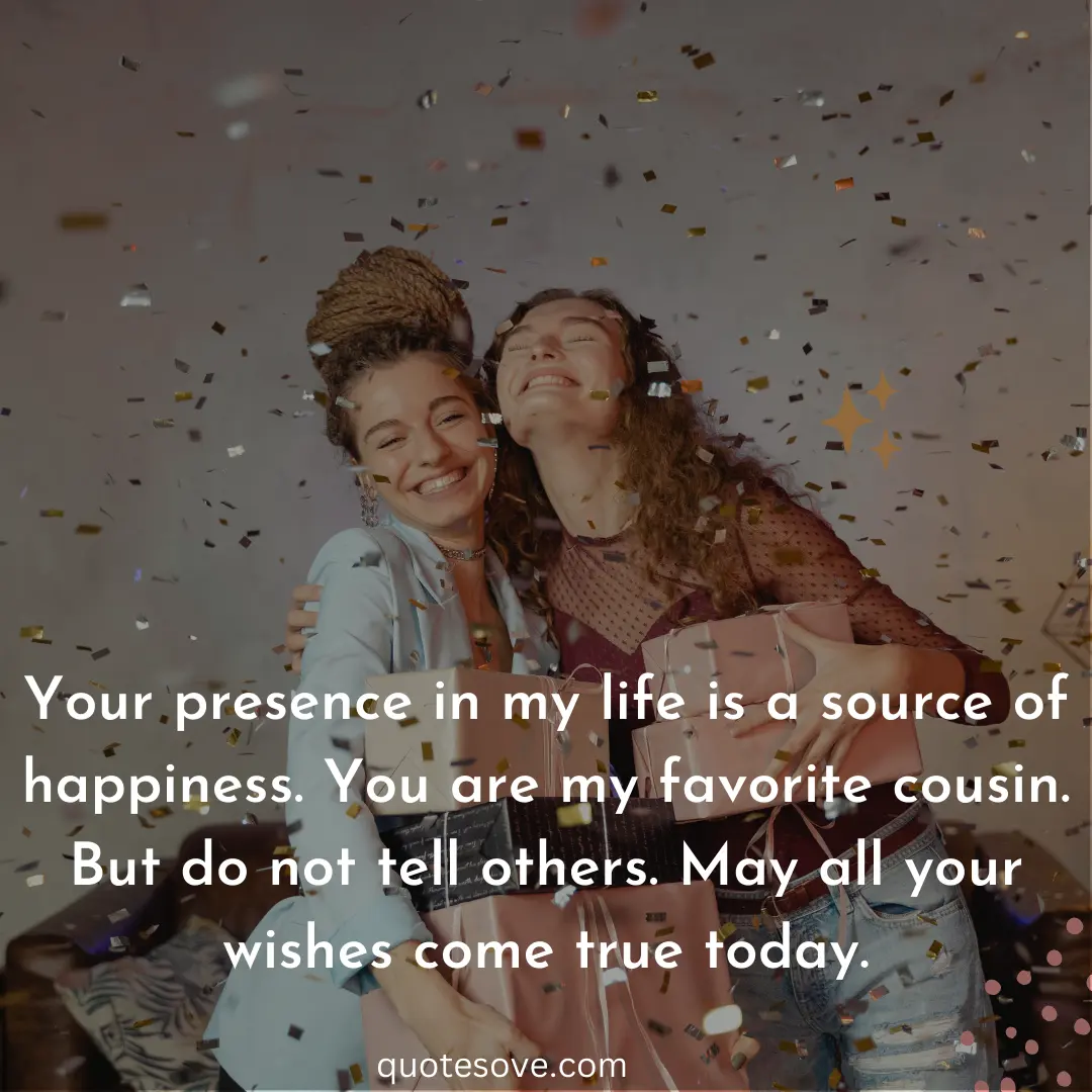 70 Birthday Quotes For Cousin Sister Wishes Messages QuoteSove