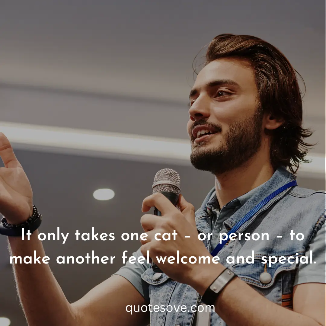 welcome speech quote in english