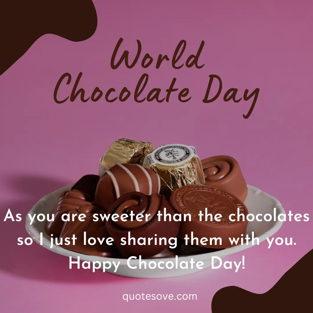 90+ Best Chocolate Day Quotes 2023, Wishes, & Messages » QuoteSove