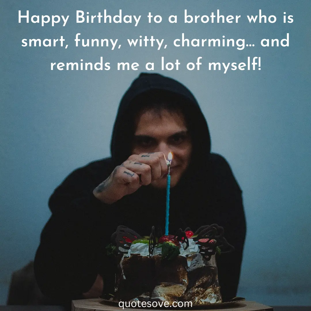 Birthday Wishes For Younger Naughty Brother