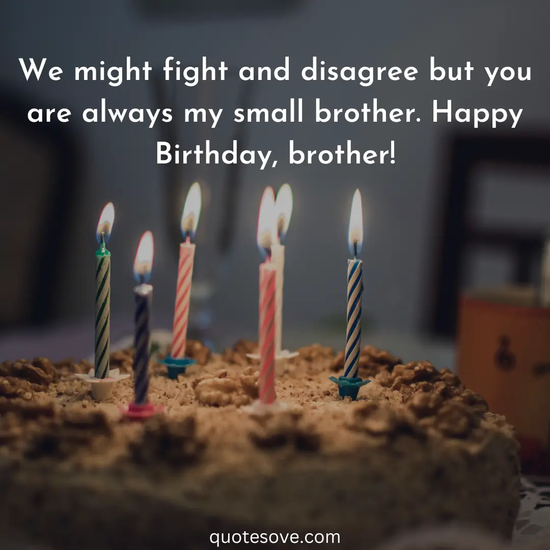 101+ Birthday Quotes For Younger Brother, & Wishes » QuoteSove