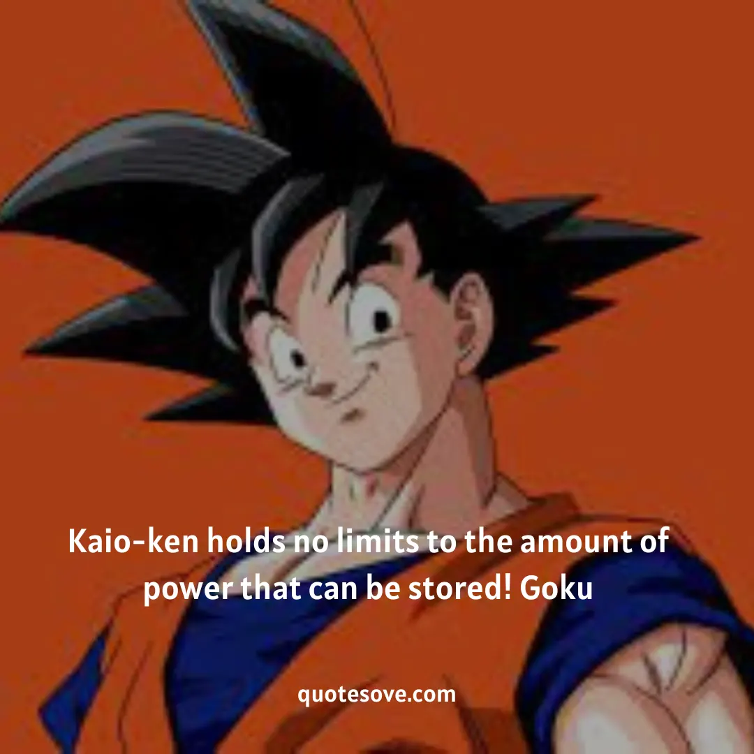 Goku Quotes