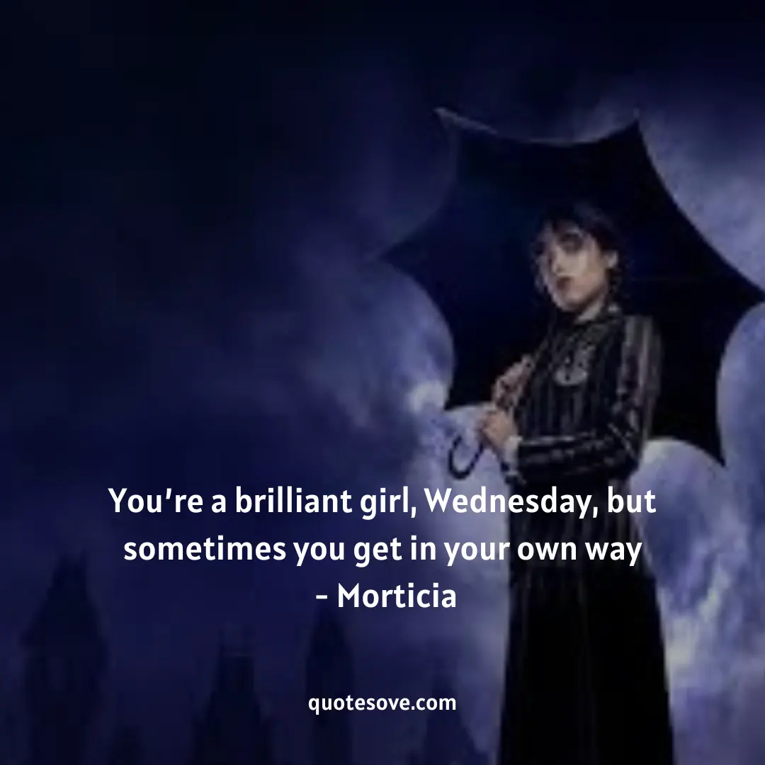 Wednesday Addams Quotes