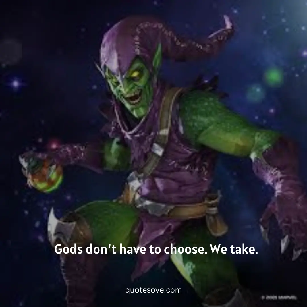 Green Goblin Quotes