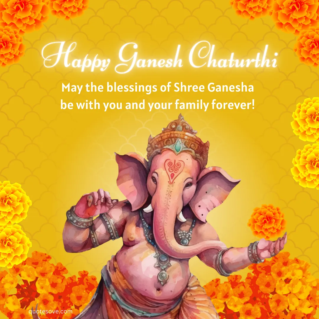 Best Happy Ganesh Chaturthi Images 2024, Wishes and Quotes » QuoteSove